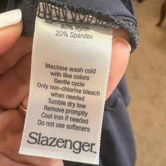 Slazenger Navy Golf Pants Sz 6 - Picture 5 of 13